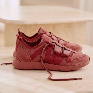 Sezane Sama Sneakers in Peony